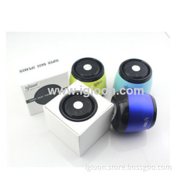 High Quality Bluetooth Speaker With Tf Card Slot Bass Aluminum Housing Can Make Phone Calls 